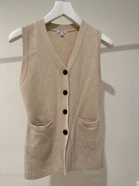 Oatmeal Sweater Vest